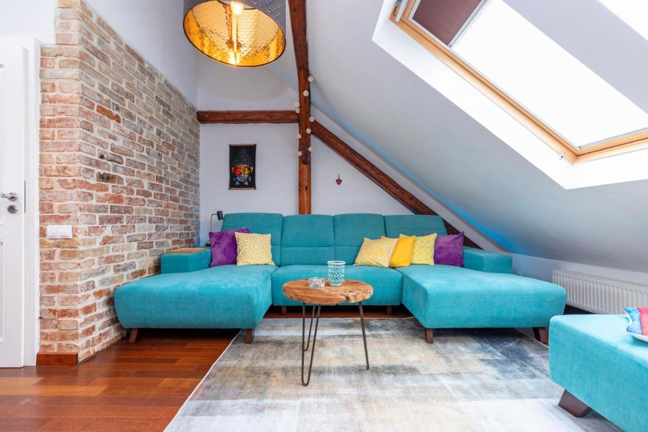 Beautiful And Romantic Penthouse With Two Terraces Bratislava Buitenkant foto
